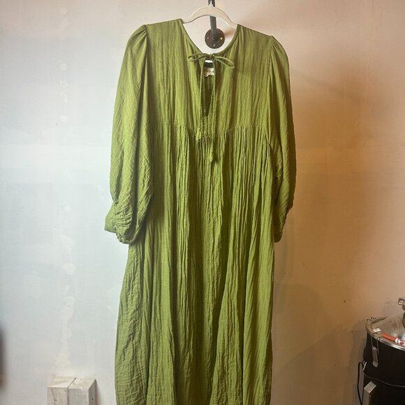 Kyra Midi Dress Fern Gauze 2XL - Picture 5 of 16